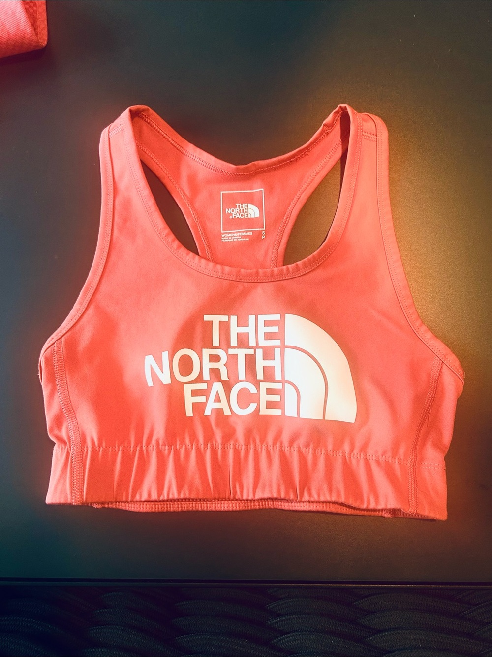 The North Face Pink Racerback Sports Bra
